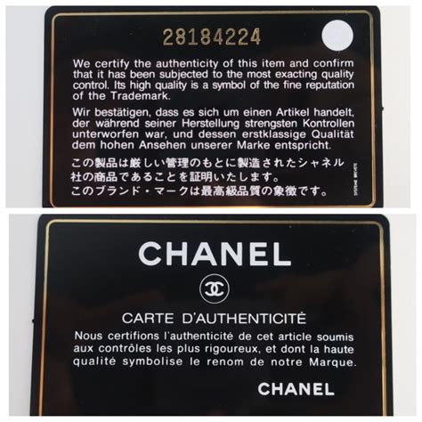 numbers not aligned on chanel card|Chanel bag authentication guide.